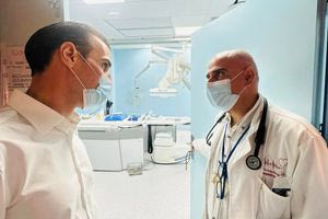 Έργα ..ανακαίνισης είδε στην επίσκεψή του στο Βενιζέλειο ο Μ. Θεμιστοκλέους