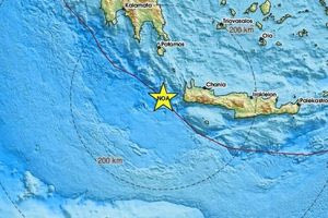 Πρωινός σεισμός δυτικά της Κρήτης