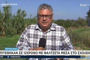 Αργολίδα: Δύο 17χρονοι ξύρισαν με φαλτσέτα το μουστάκι 12χρονου σε σχολείο!