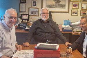 Παύλος Μπαριτάκης: Συνάντηση στο ΥΠΑΑΤ για έργα και παρεμβάσεις στον Πρωτογενή Τομέα