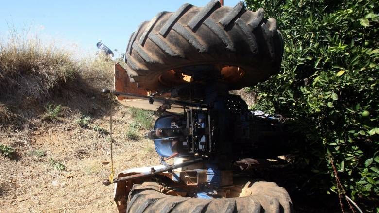 Χανιά: Νεκρός 80χρονος που καταπλακώθηκε από τρακτέρ