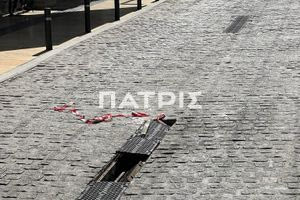 Ηράκλειο: Έγινε τροχαίο ατύχημα όμως η σχάρα ομβρίων δεν θα αποκατασταθεί ΠΟΤΕ!