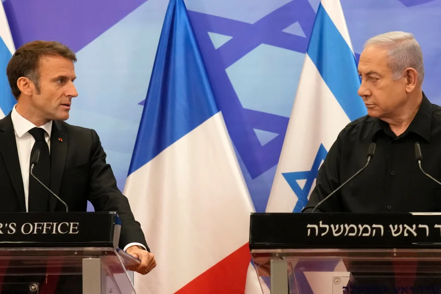 Τηλεφωνική επικοινωνία Μακρόν – Νετανιάχου: Συμφωνούν πως «διαφωνούν»