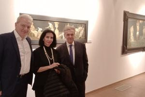 Εγκαίνια της έκθεσης με έργα του σπουδαίου ζωγράφου Γιάννη Τσαρούχη στο Ιστορικό Μουσείο Κρήτης