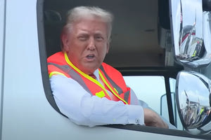 Ο Τραμπ, τα “σκουπίδια” και το απορριμματοφόρο