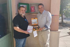 Τοποθέτηση Αυτόματων Εξωτερικών Απινιδωτών στο Δήμο Μινώα Πεδιάδας