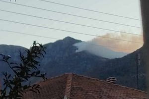 Φωτιά σε δύσβατο σημείο στο Παγγαίο Όρος