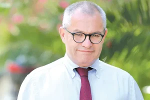 Ο Γρηγόρης Πασπάτης και ο Μανώλης Βάρδας στην Creta InterClinic