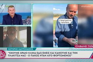 Οι εξηγήσεις του προέδρου του Παναιγιάλειου για τα βίντεο με τα 500ευρα