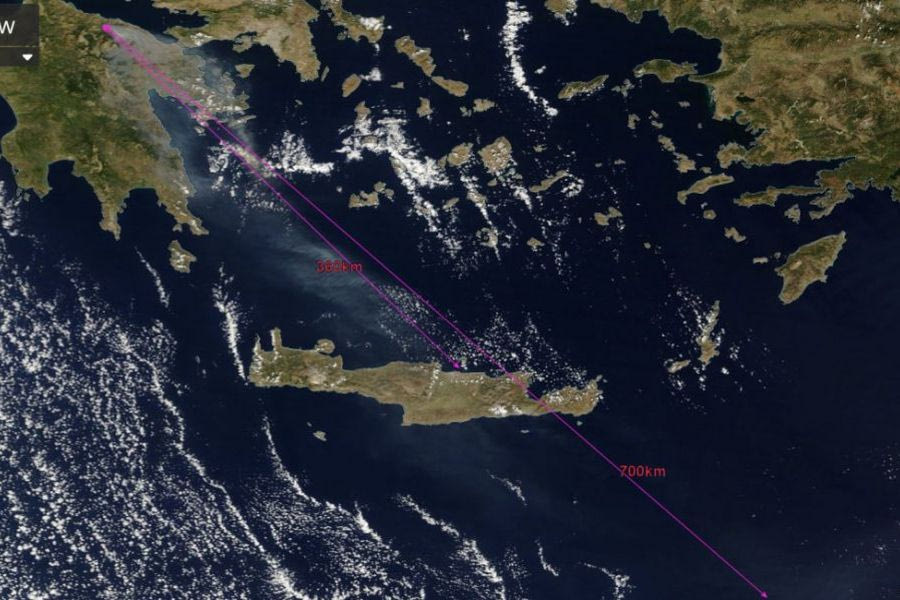 Θ. Κολυδάς: Μέχρι την Κρήτη έφτασε ο καπνός από τη φωτιά στην Κορινθία