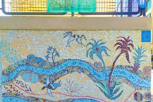 “Ξετυλίγοντας το Μίτο…” στον τοίχο του 6ου και 44ου Δημοτικού Σχολείου Ηρακλείου