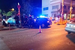 Χανιά: Σφοδρή σύγκρουση ΙΧ με ταξί – Στο Νοσοκομείο δύο άτομα