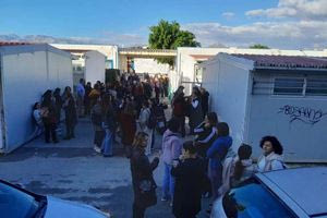 Ηράκλειο: Κατάληψη στα δύο σχολεία μετά την… κατολίσθηση – Φωτογραφίες και βίντεο