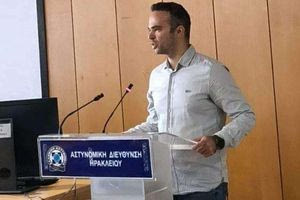 Ο Γιώργος Πικράκης εξελέγη πρόεδρος της Ένωσης Αστυνομικών Υπαλλήλων Ν. Ηρακλείου