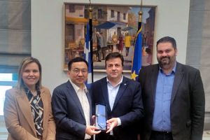 Στην Περιφέρεια Κρήτης ο νέος Πρέσβης της Κίνας