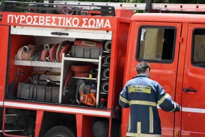 Ηράκλειο: Φωτιά στο Πεδίο Βολής Γουβών – Συναγερμός στην Πυροσβεστική