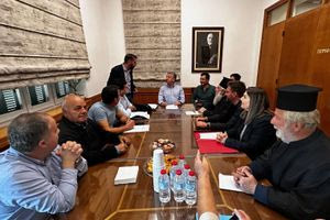 Υπογράφηκε η σύμβαση για τον Άγιο Χαράλαμπο στον Κρουσώνα