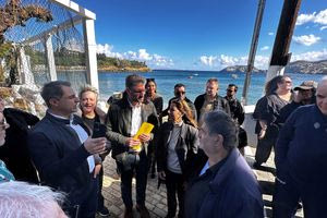 Στην Αγία Πελαγία ο Δήμαρχος Μαλεβιζίου Μεν. Μποκέας