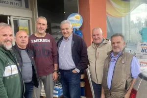 Το Αρκαλοχώρι επισκέφθηκε ο Βαγγέλης Καρκανάκης