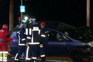 Ρέθυμνο: Σοβαρό τροχαίο στον ΒΟΑΚ – απεγκλωβίστηκαν τρία άτομα