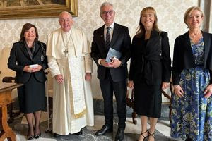 Συνάντηση Θεοδ. Ρουσόπουλου με τον Πάπα Φραγκίσκο