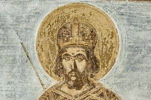 Τοιχογραφία με το πρόσωπο του Κωνσταντίνου ΙΑ’ Παλαιολόγου ήρθε στο φως στο Αίγιο