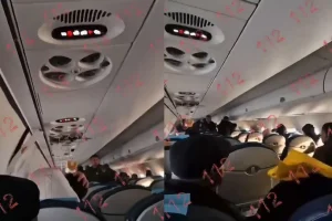 Βίντεο ντοκουμέντο δείχνει την αγωνία των επιβατών λίγο πριν την συντριβή του αεροσκάφους στο Καζακστάν