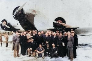 Τα εγκαίνια του αεροδρομίου Ηρακλείου, 1939