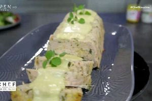 Συνταγή για γεμιστό ρολό με κιμά κοτόπουλου