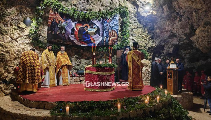 Χανιά: Η αναπαράσταση της γέννησης του Ιησού στη Μαραθοκεφάλα