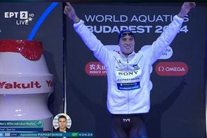 Παγκόσμιο 25άρας πισίνας: Εβδομος στον κόσμο ο Απόστολος Παπαστάμος στα 400μ. μικτή