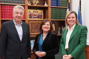 Συνάντηση Στ. Αρναουτάκη με τη Γ.Γ. της Κοινοβουλευτικής Συνέλευσης του Συμβουλίου της Ευρώπης