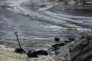 Ρωσία: 50 χλμ ακτογραμμής καλύπτει πετρελαιοκηλίδα στη Μαύρη Θάλασσα