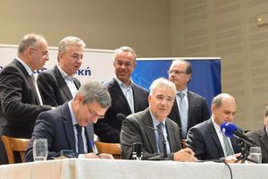 Υπεγράφη η σύμβαση για την εγκατάσταση επεξεργασίας νερού στο φράγμα ποταμών Αμαρίου