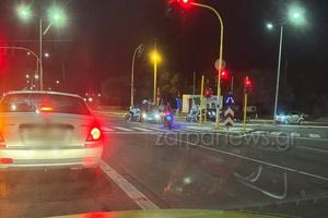 Χανιά: Τροχαίο με δύο οχήματα στον κόμβο Μουρνιών