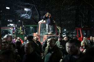 Αγρότες: Συλλαλητήριο με τρακτέρ στο κέντρο της Λάρισας