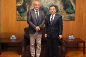Πανεπιστήμιο Κρήτης: Συνάντηση του Πρύτανη με τον Πρέσβη της Κίνας