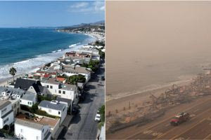 Η φωτιά έσβησε από τον χάρτη το «χολιγουντιανό» παραλιακό θέρετρο της Καλιφόρνια