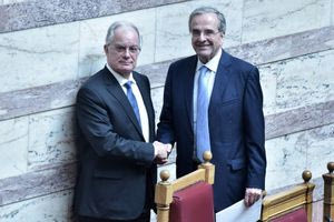 Πρόεδρος της Δημοκρατίας: Ψηφίζει τον Κώστα Τασούλα ο Αντώνης Σαμαράς