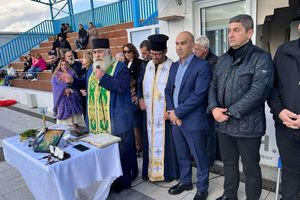 Κολυμβητήριο Ηρακλείου: Aγιασμός με ευχές για μια σεζόν με υγεία και επιτυχίες