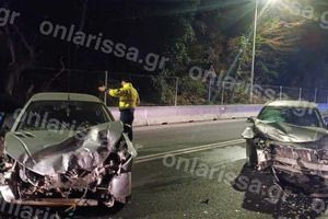 Σοβαρό τροχαίο στα Τέμπη: Σώθηκαν από θαύμα οι οδηγοί