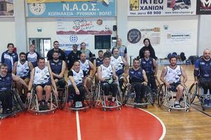 Α2 μπάσκετ με αμαξίδιο: Πέρασε και από τα Χανιά το ΑΣΚΑ Ηράκλειο