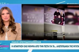 Έσβησαν με μπογιά από την αφίσα τον Μάκη Χριστοδουλόπουλο στο νυχτερινό κέντρο που απολύθηκε (vid)
