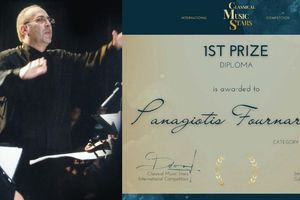 Διεθνές βραβείο σύνθεσης στον Ηρακλειώτη μαέστρο Παναγιώτη Φουρναράκη