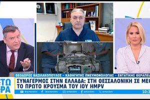 Θ. Βασιλακόπουλος: «Υπάρχει 60 χρόνια ο μεταπνευμονϊός, τα παιδάκια μέχρι 5 ετών τον έχουν κολλήσει σίγουρα»