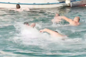 Ο Αγιασμός των Υδάτων στον Άγιο Νικόλαο