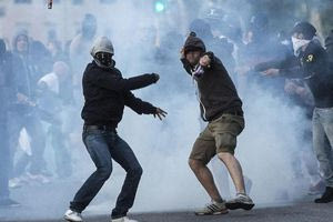 Εννέα τραυματίες στη Ρώμη από επίθεση χούλιγκαν της Λάτσιο σε οπαδούς της Σοσιεδάδ