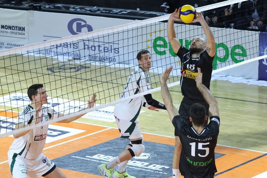 Volley League: Παραδόθηκε στην ανωτερότητα του Παναθηναϊκού ο ΟΦΗ-Νίκη της ΓΕΗ