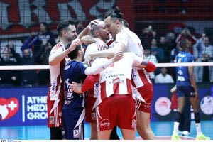 Βόλεϊ: Στους «8» του Champions League ο Ολυμπιακός