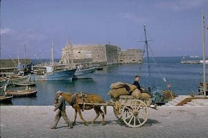Ενετικό λιμάνι του Ηρακλείου το 1964